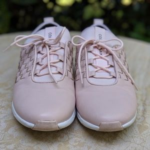 COLE HAAN Pink Leather Sneakers 7US